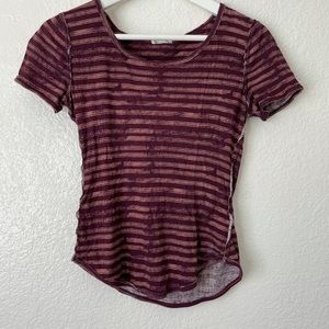 Free People Striped Tee